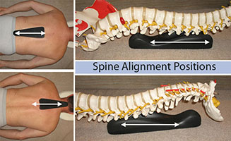 sacro aligner spine positions
